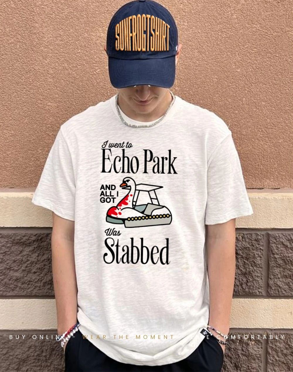 I went to Echo Park and all I got was stabbed shirt