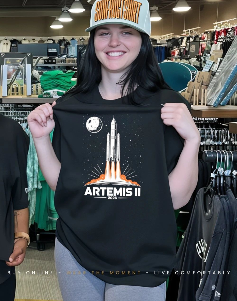 Artemis II 2026 Moon Mission Space Exploration Shirt