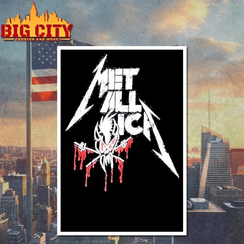 Metallica M72 World Tour Art Bloody Scary Pop-Up Shop Shirt