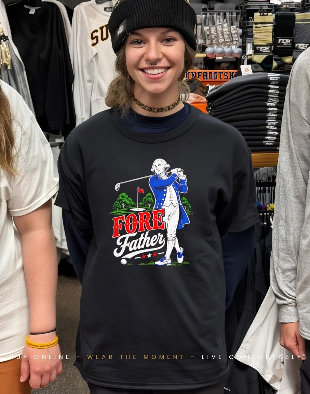 Forefather Golf George Washington 2026 shirt