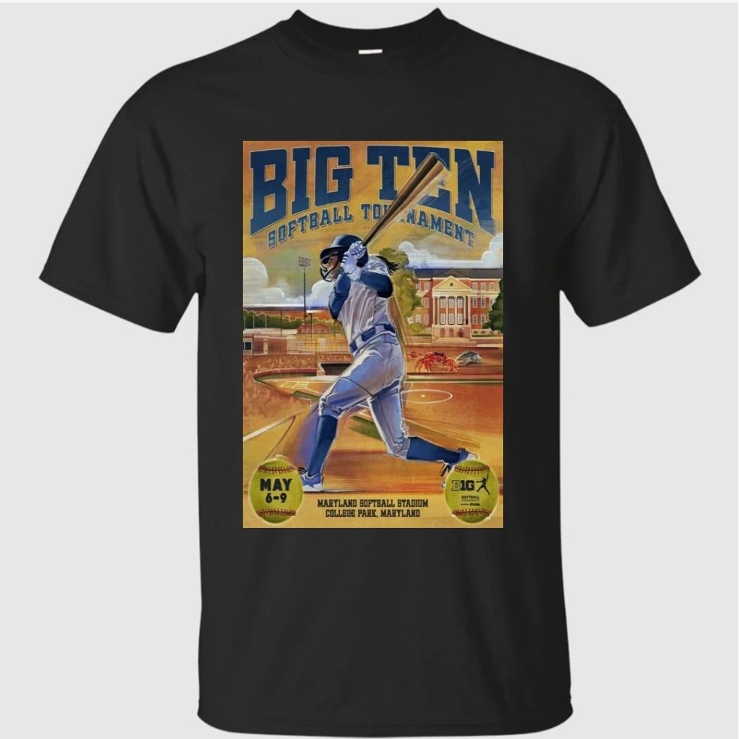 Big Ten Conference May 6-9 2026 College Park, Maryland Poster Shirt