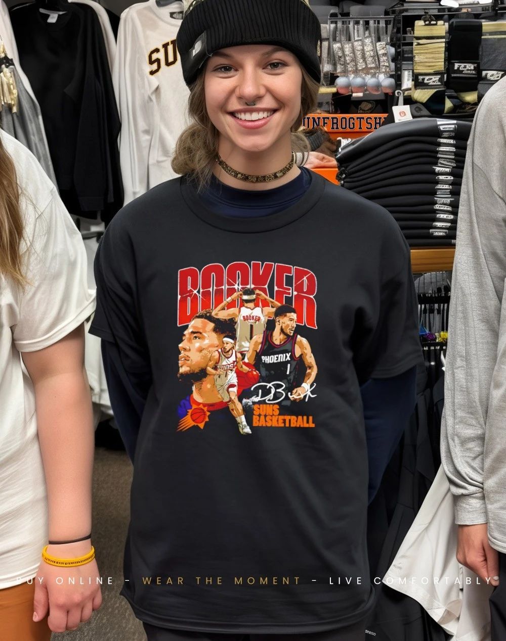 Devin Booker Phoenix Suns Collage signature shirt