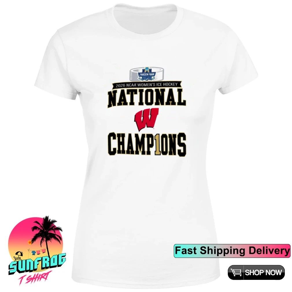 Wisconsin Badgers 2026 NCAA Frozen Four Women’s Ice Hockey National Champions Locker Room shirt