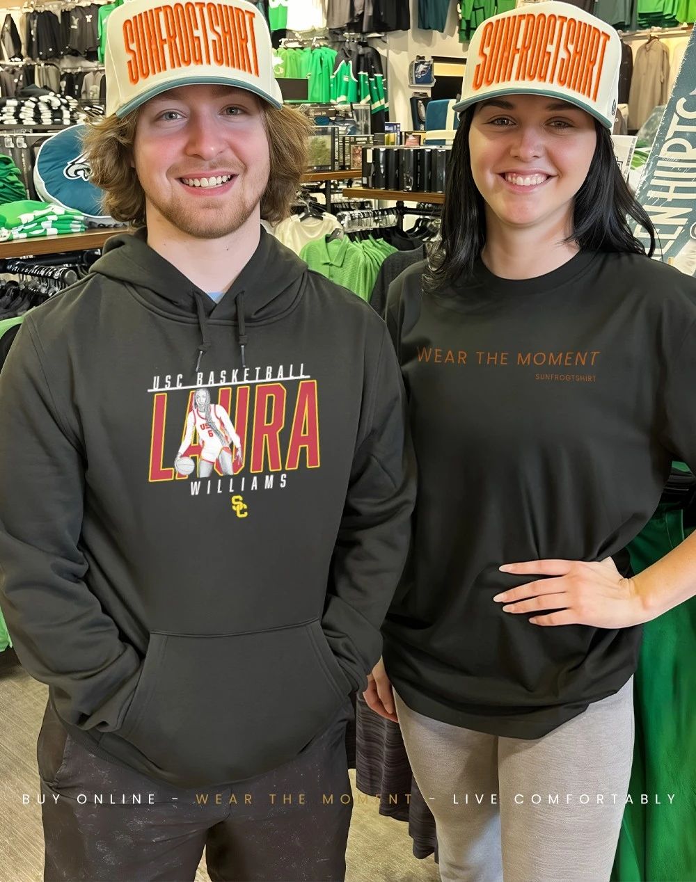 Laura Williams USC Trojans Illustrated ’26 shirt