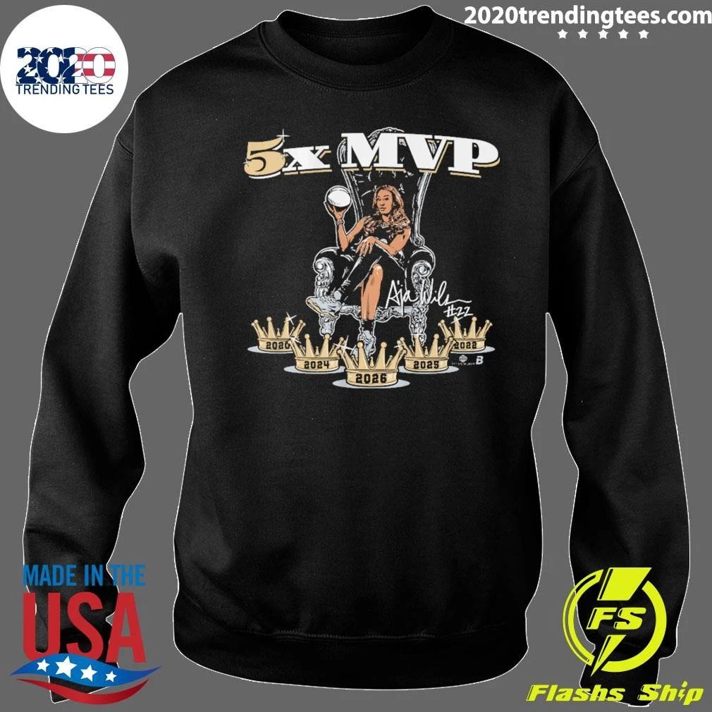A’ja Wilson 5x MVP Shirt