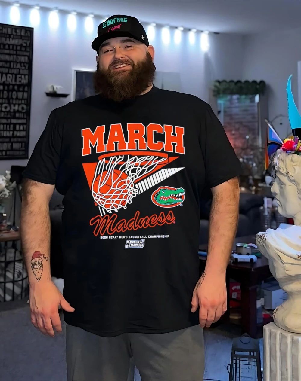 Florida Gators MBB 2026 March Madness Retro Swish shirt