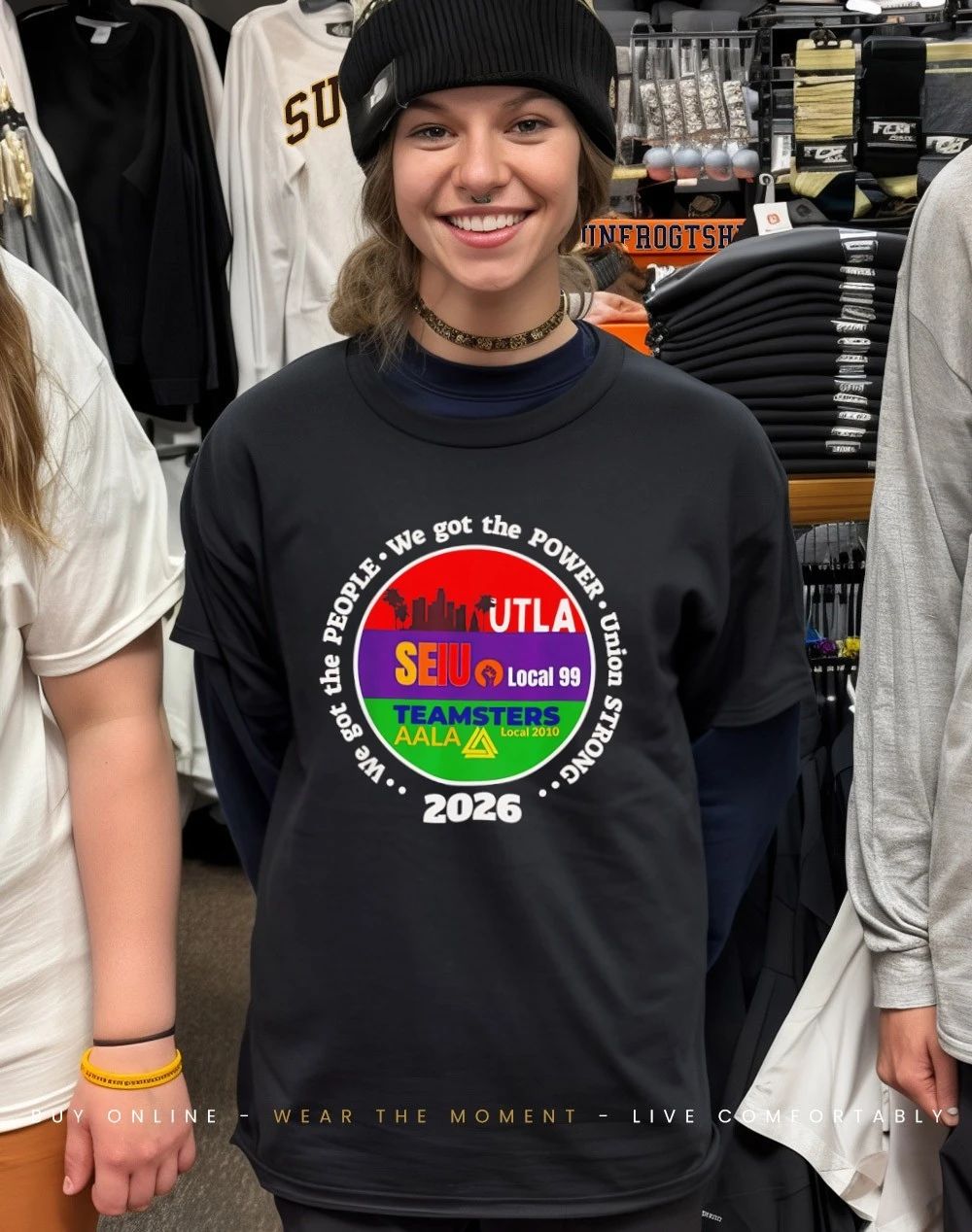 UTLA SEIU AALA Solidarity Labor Movement ‘We Got The People shirt