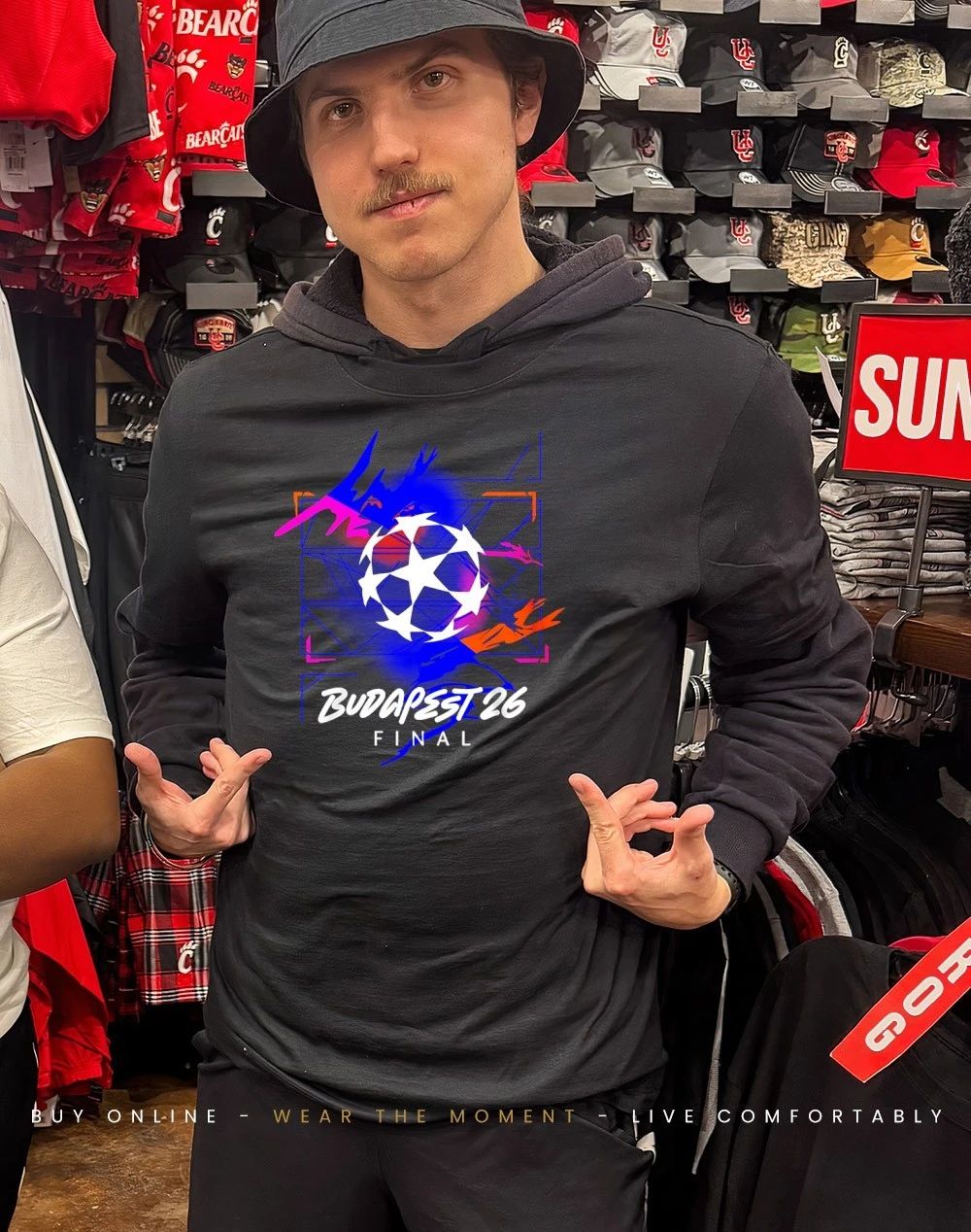 Budapest 26 UCL Final Hero Decorative shirt