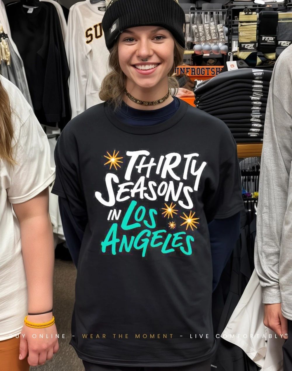 Los Angeles Sparks Thirty Seasons in LA Script shirt