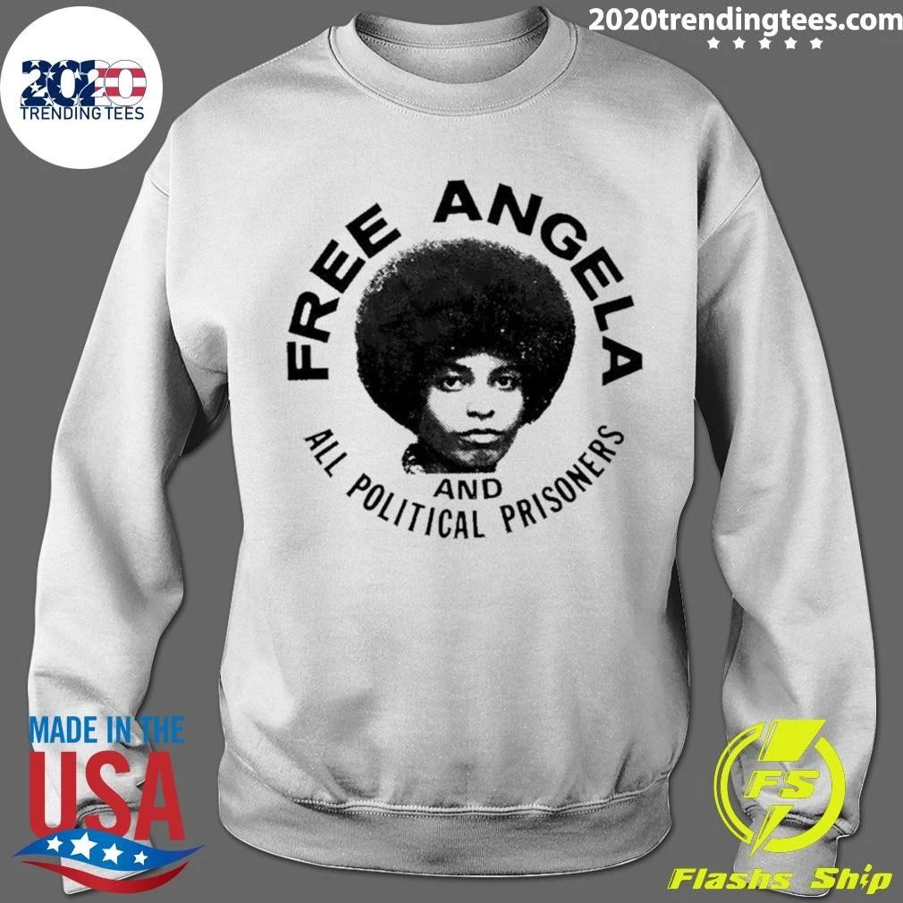 Free Angela Davis and All Political Prisoners Shirt