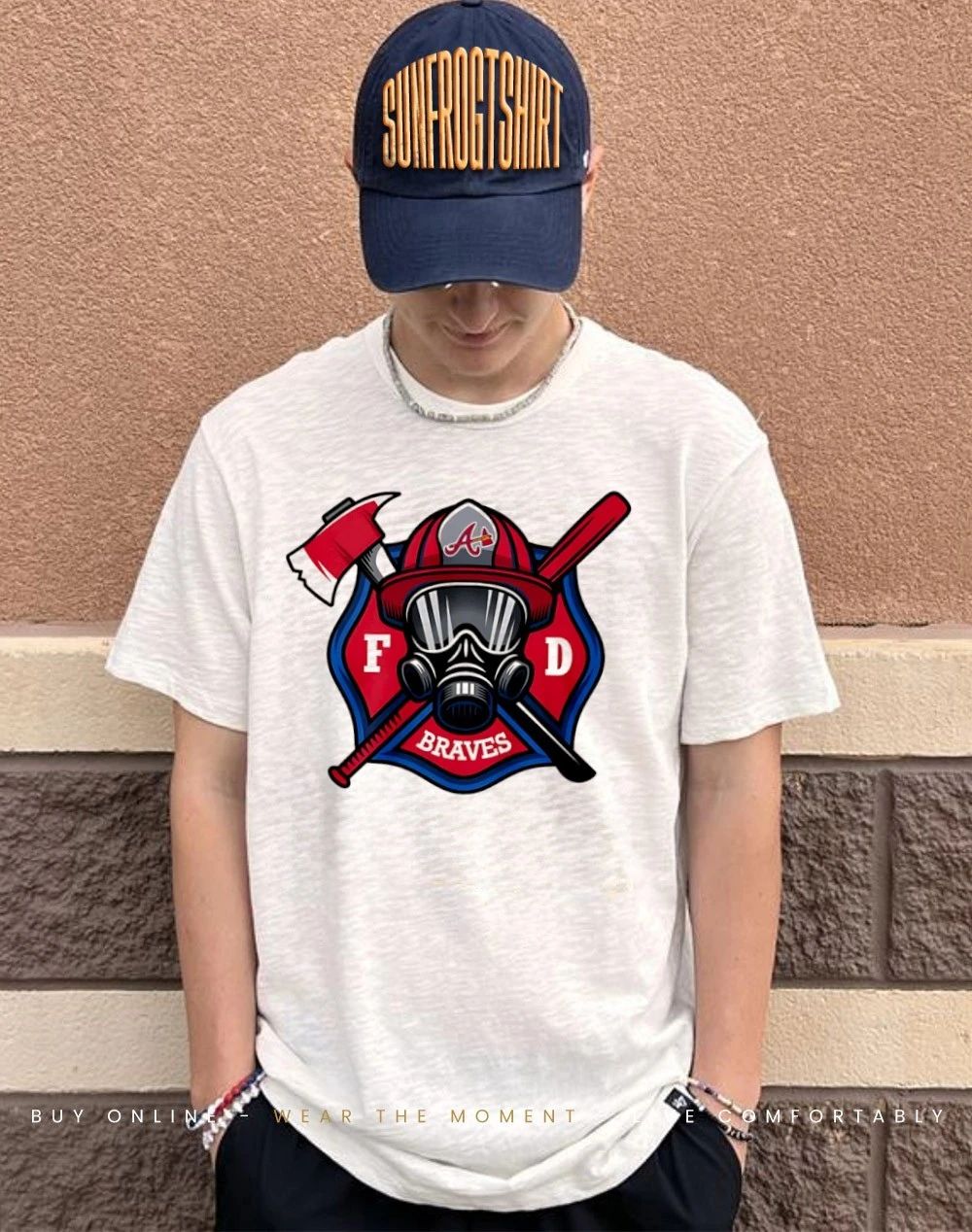 Atlanta Braves Firefighter Spirit firefighter-style shirt
