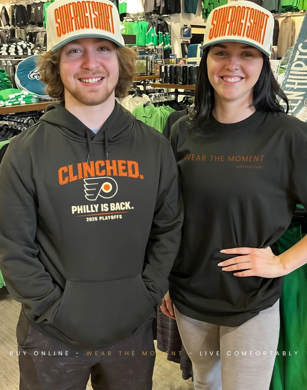Philadelphia Flyers Clinched 2026 Playoffs Philly Is Back shirt