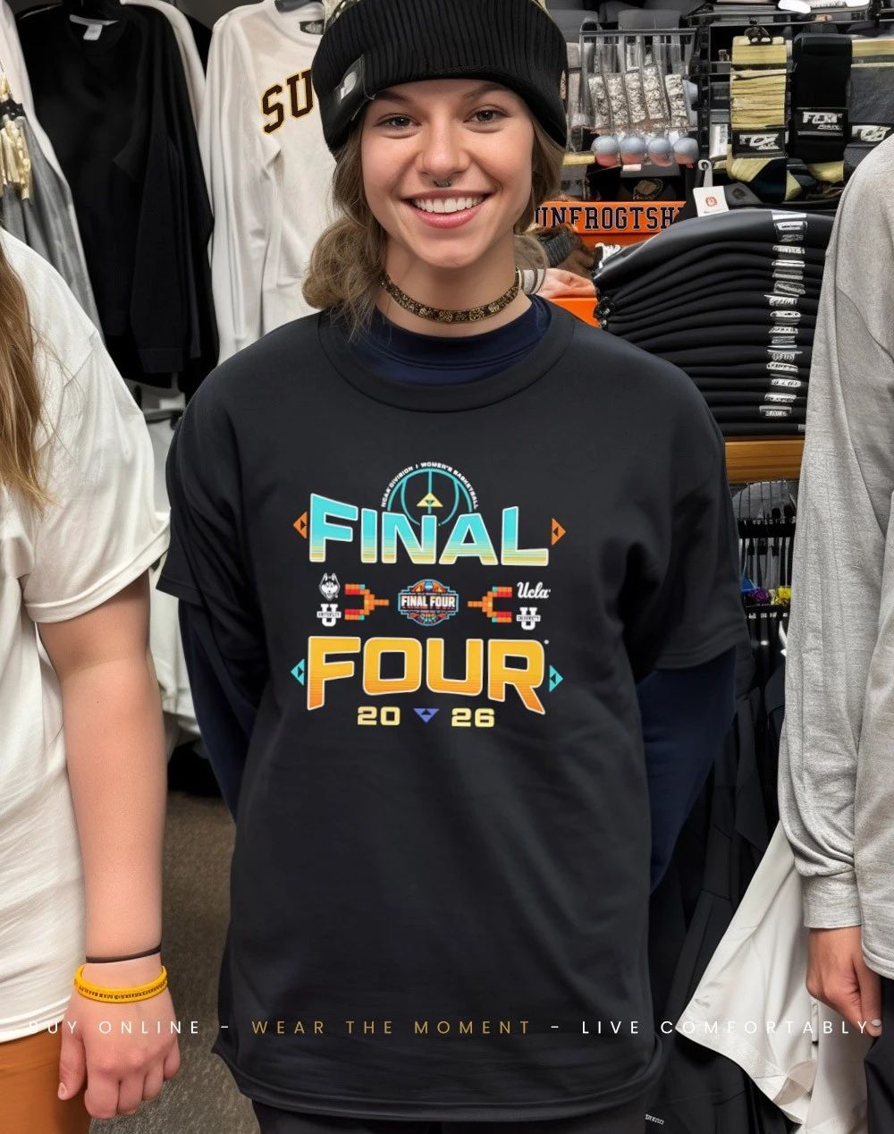 2026 NCAA Women’s Basketball Tournament March Madness Final Four Zone Move shirt