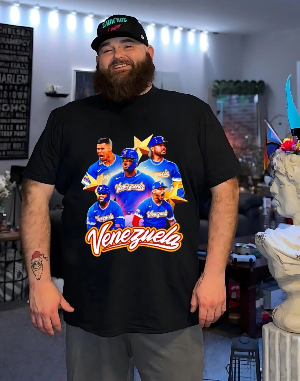 Venezuela Baseball WBC 2026 Champions graphic shirt