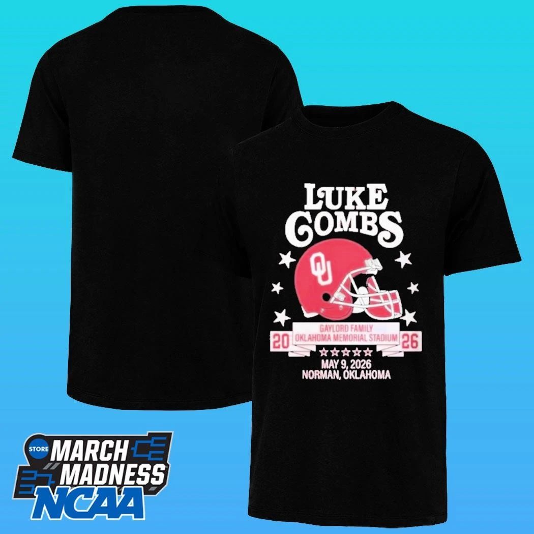 Luke Combs Tour Norman Ok Oklahoma Memorial Stadium May 09 2026 Shirt