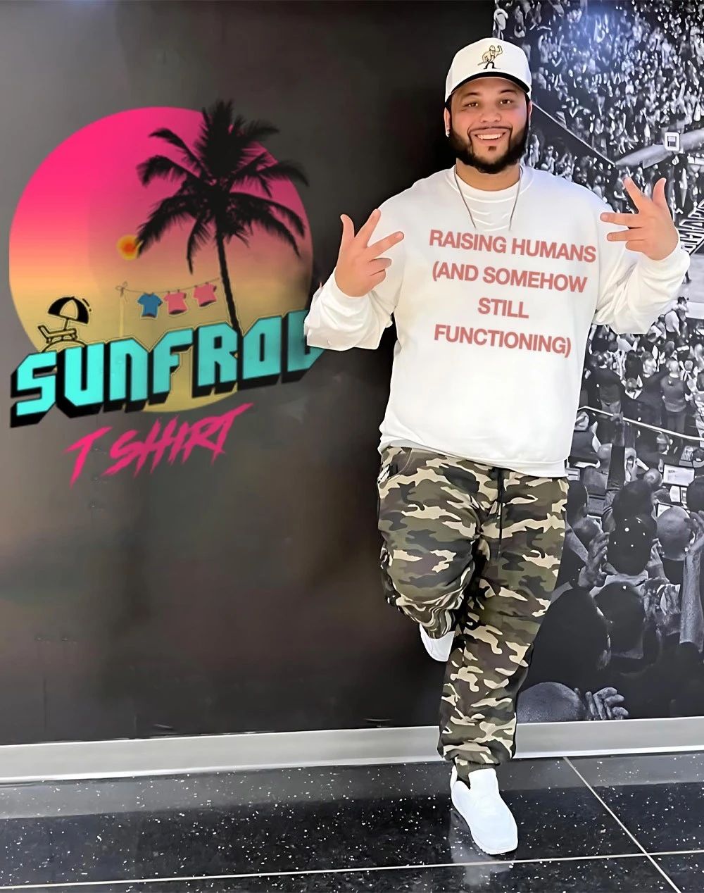Raising humans and somehow still functioning shirt