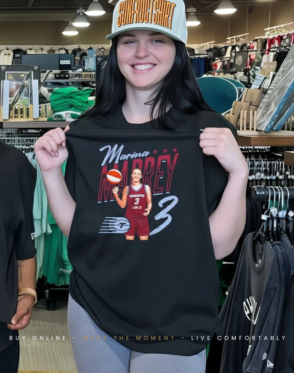 Marina Mabrey Toronto Tempo Player Pose shirt