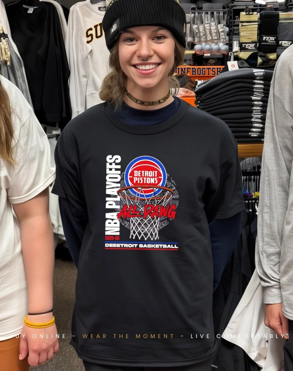 Detroit Pistons 2026 Playoffs All Dawg shirt