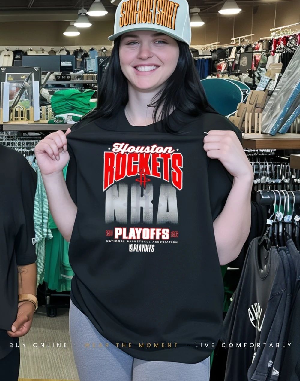 Houston Rockets 2026 NBA Playoffs Fade shirt