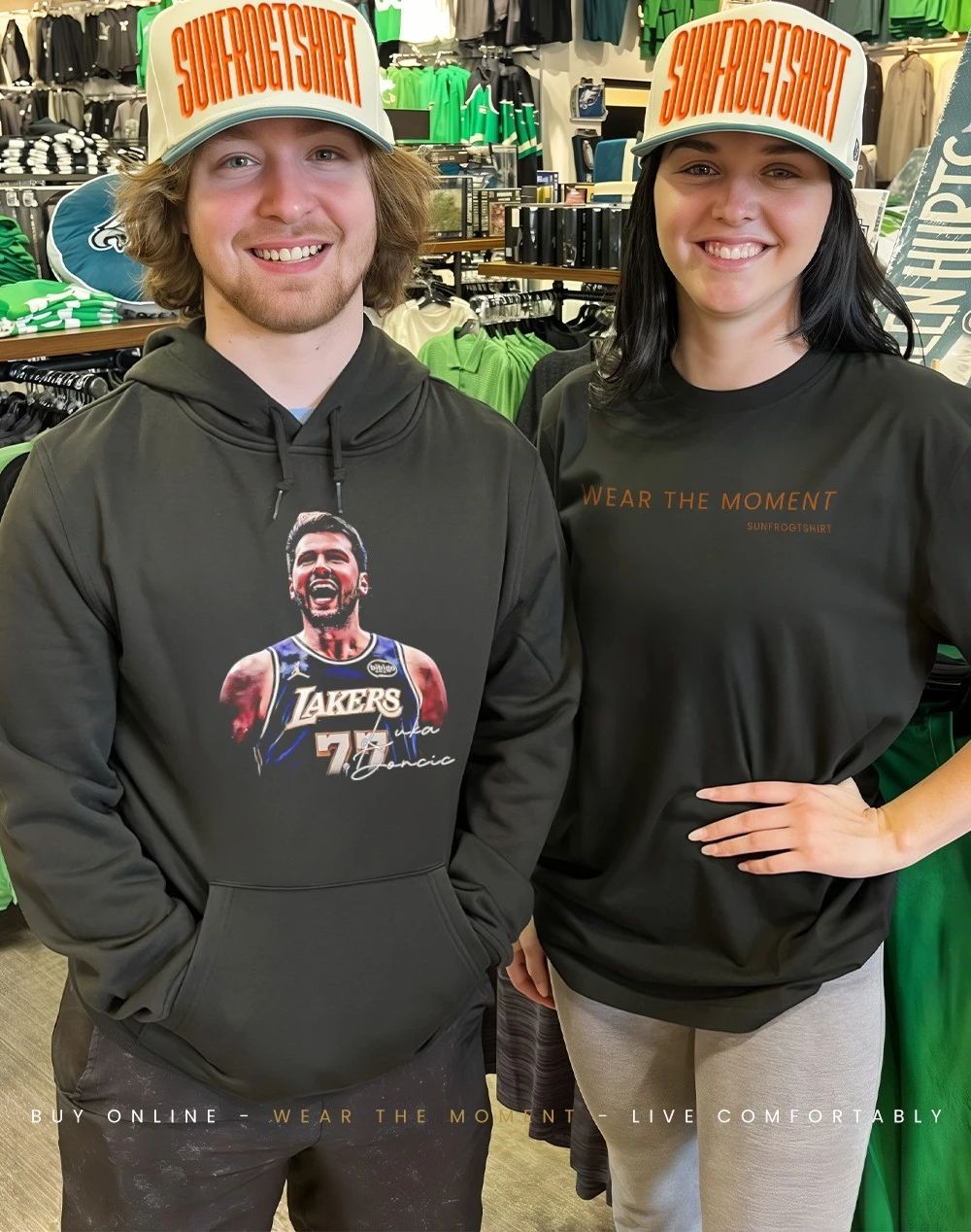 Luka Doncic Los Angeles Lakers MVP 2026 signature shirt
