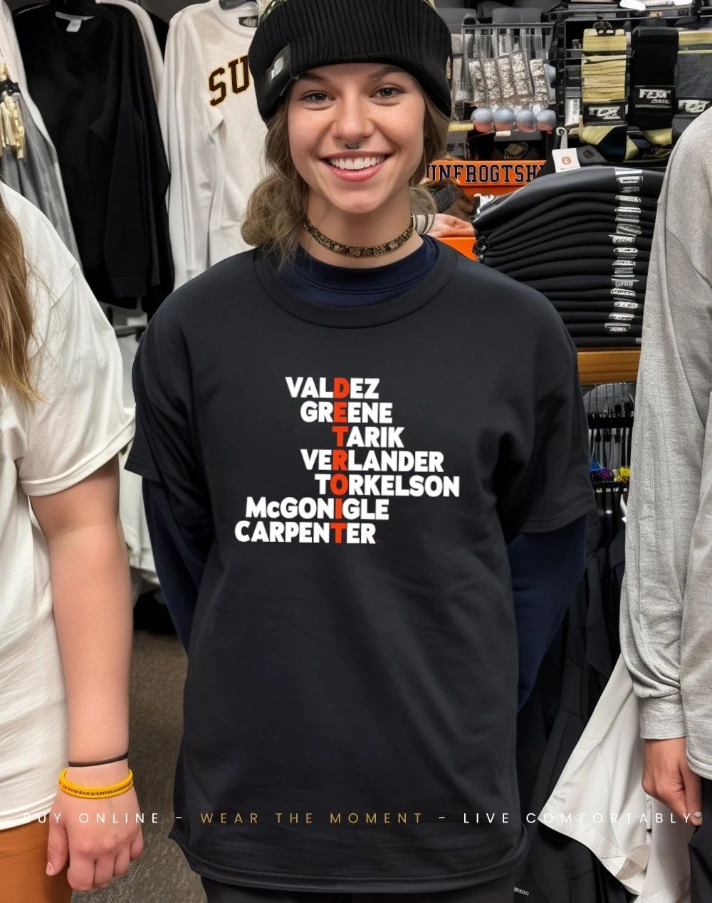 Detroit Names 2026 Valdez Greene Tarik Verlander shirt