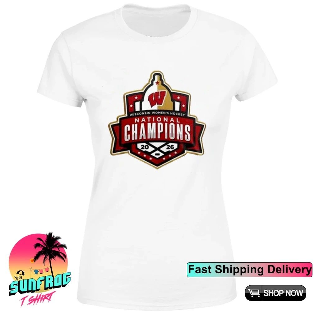 Wisconsin Badgers NCAA Ice Hockey 2026 National Champions shirt