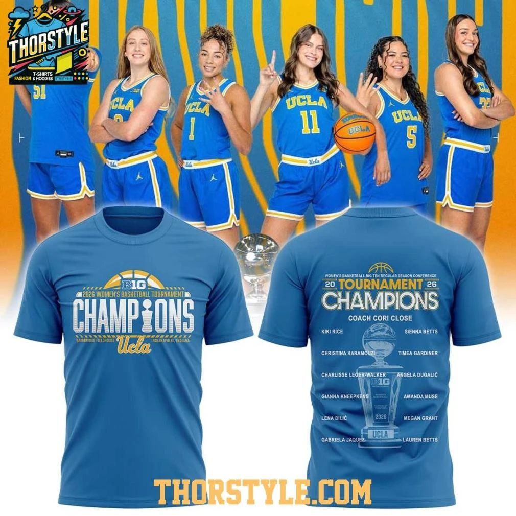 UCLA Bruins 2026 Big Ten Regular Season Conference Champions Shirt