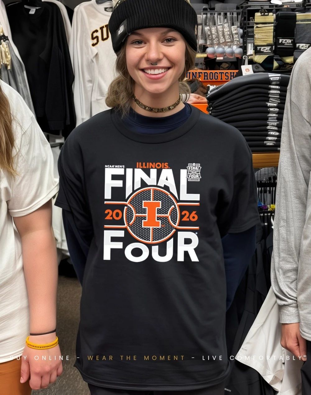 Illinois Illini Final four 2026 Men’s March Madness Basketball classic shirt