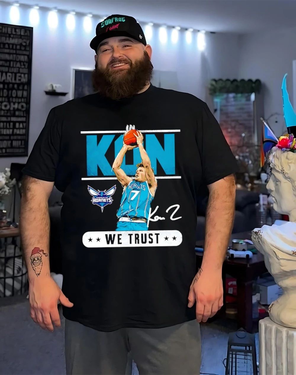 Kon Knueppel Charlotte Hornets We Trust signature shirt