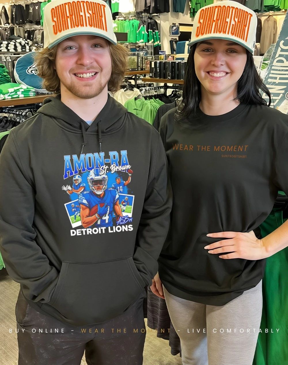 Amon-Ra St. Brown Detroit Lions Vintage Bootleg shirt