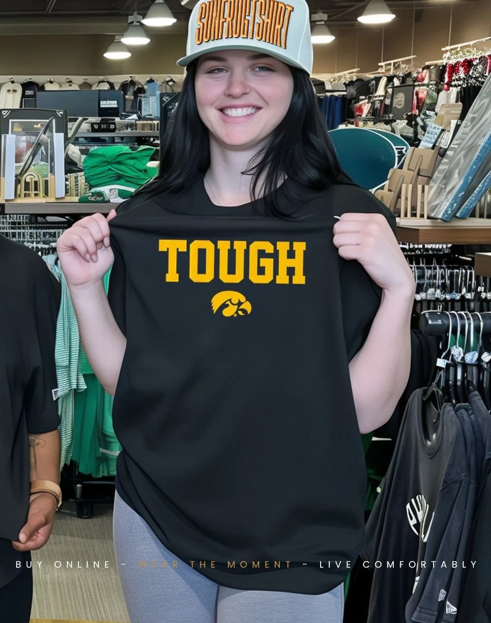 Iowa Basketball Tough logo 2026 shirt