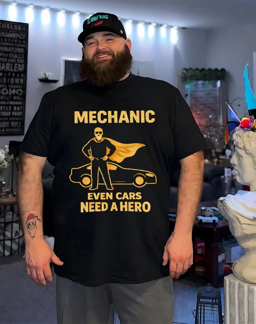 Mechanic Even Cars Need A Hero Superhero shirt