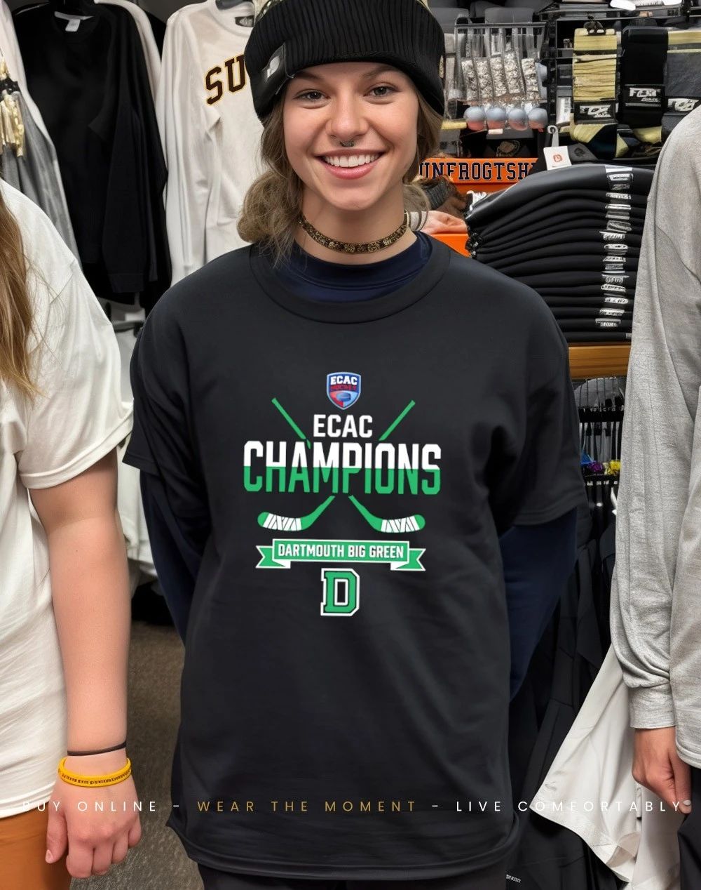 Dartmouth Men’s Hockey ECAC Hockey Champions 2026 shirt