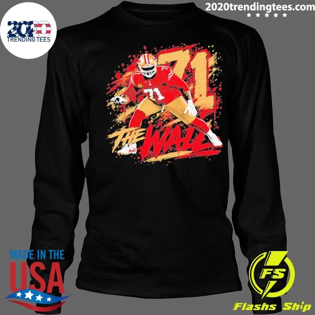 Trent Williams Kansas City Chiefs No 71 The Wall Shirt