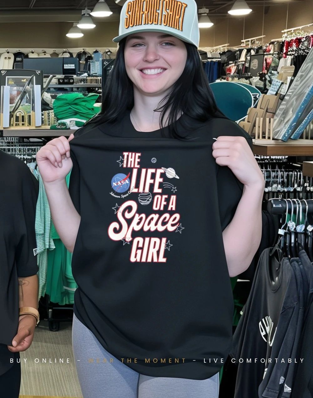 The Life Of A Space Girl Nasa shirt