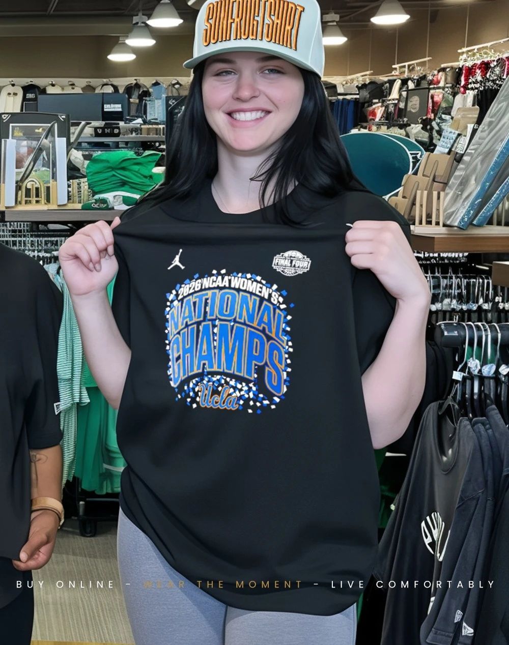 UCLA Bruins 2026 NCAA Women’s Basketball National Champions Confetti shirt