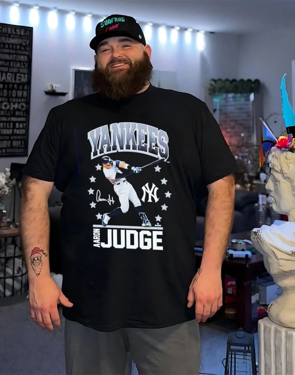 Aaron Judge New York Yankees Photo Wave Player shirt