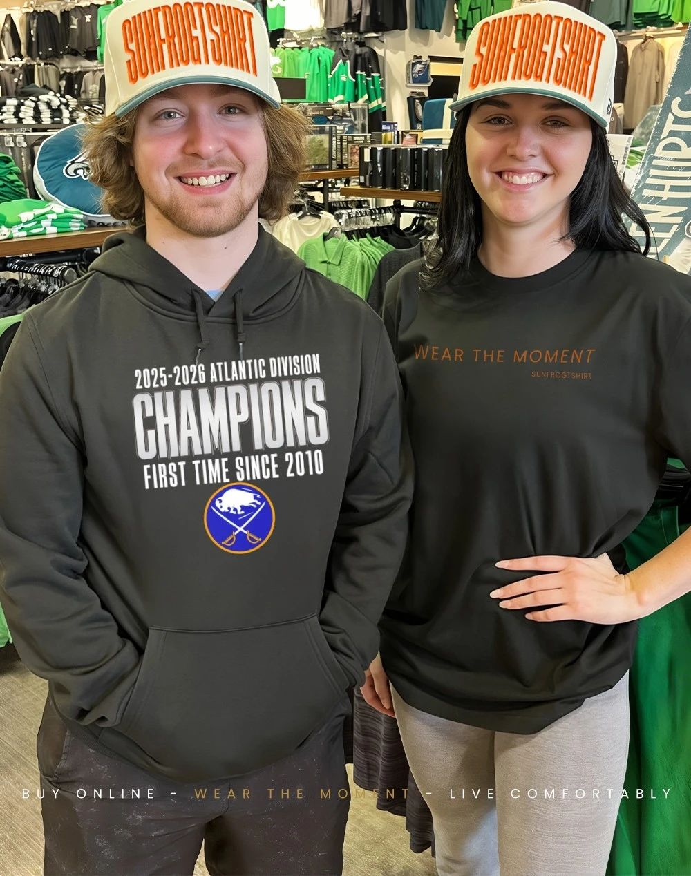 Buffalo Sabres 2026 Atlantic Division Champions First Time Since 2010 shirt