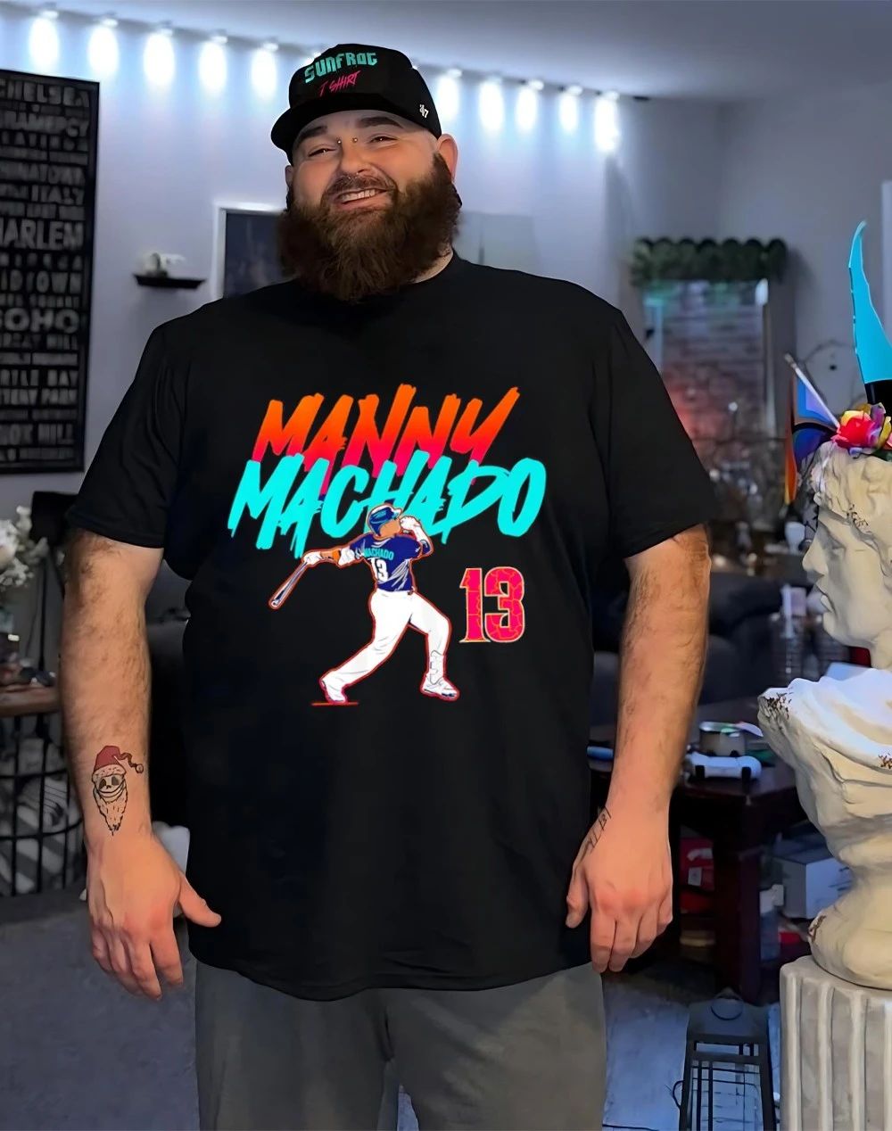 Manny Machado San Diego Padres Slugger Swing City Edition shirt