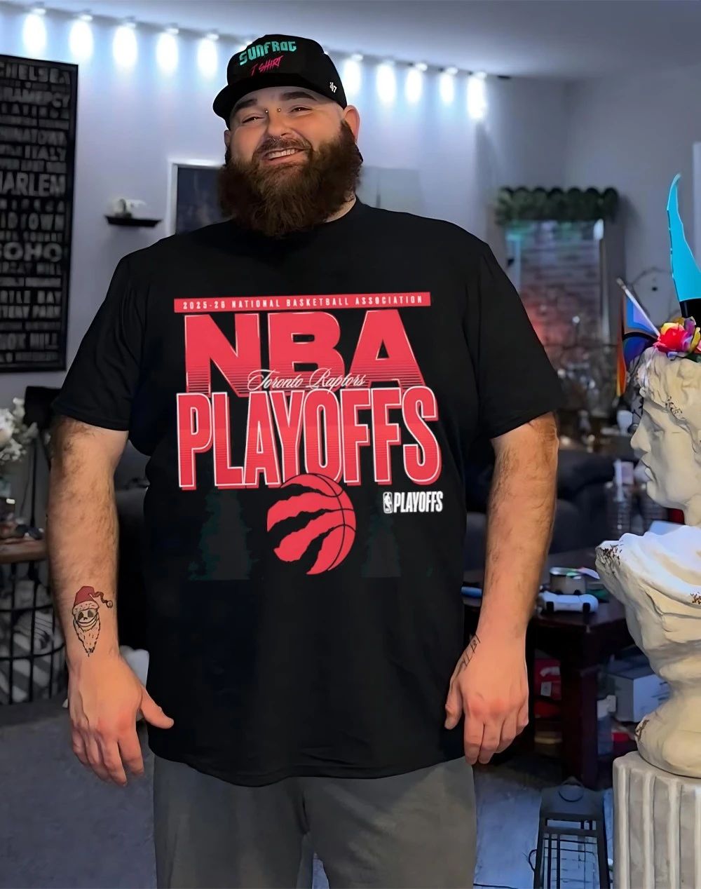 Toronto Raptors 2025-26 NBA Playoffs shirt