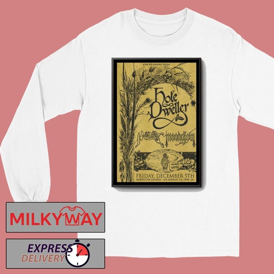 Hole Dweller Dec 5 2025 The Moroccan Lounge Show Poster shirt