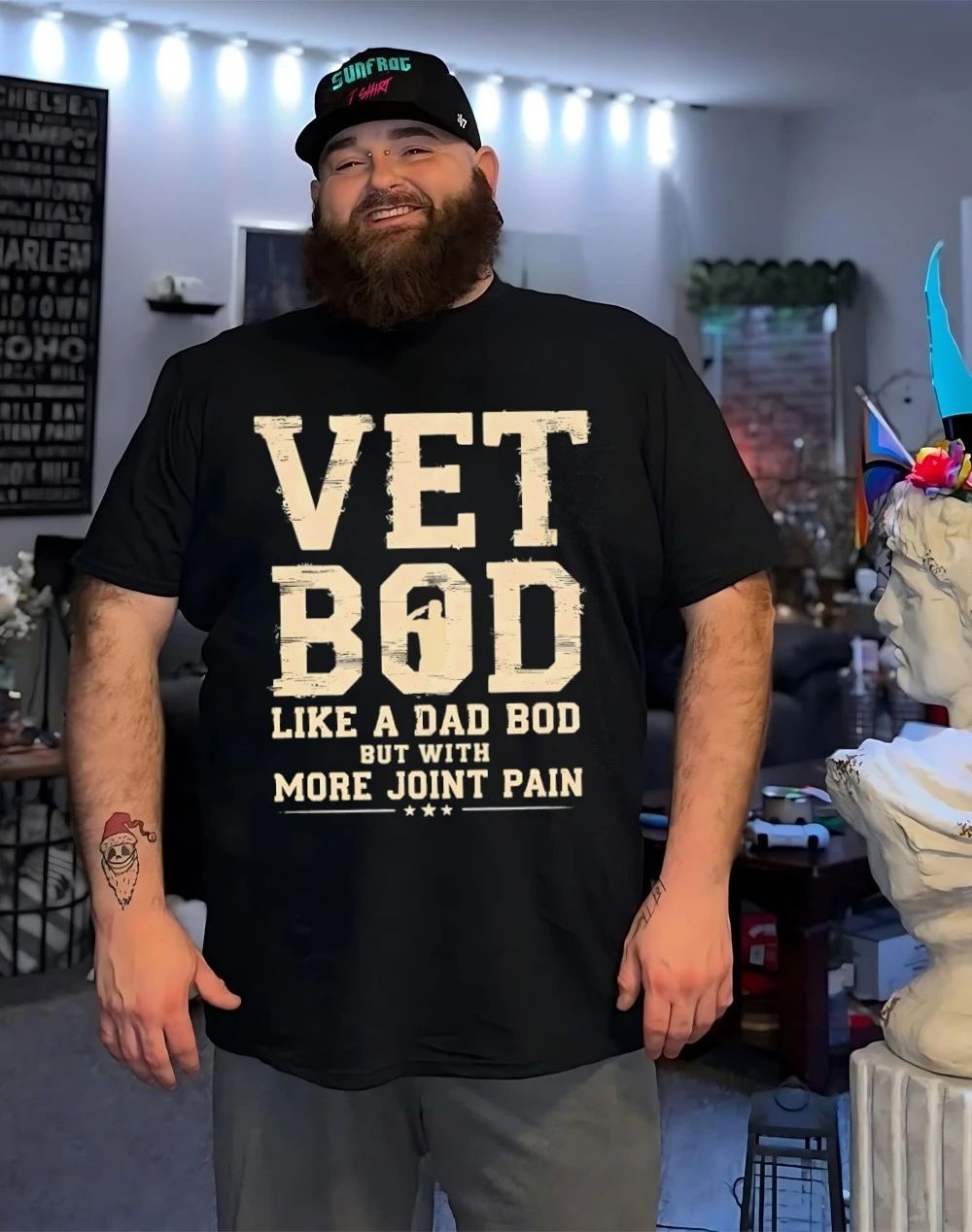 Vet Bod like a dad bod but with more joint pain shirt