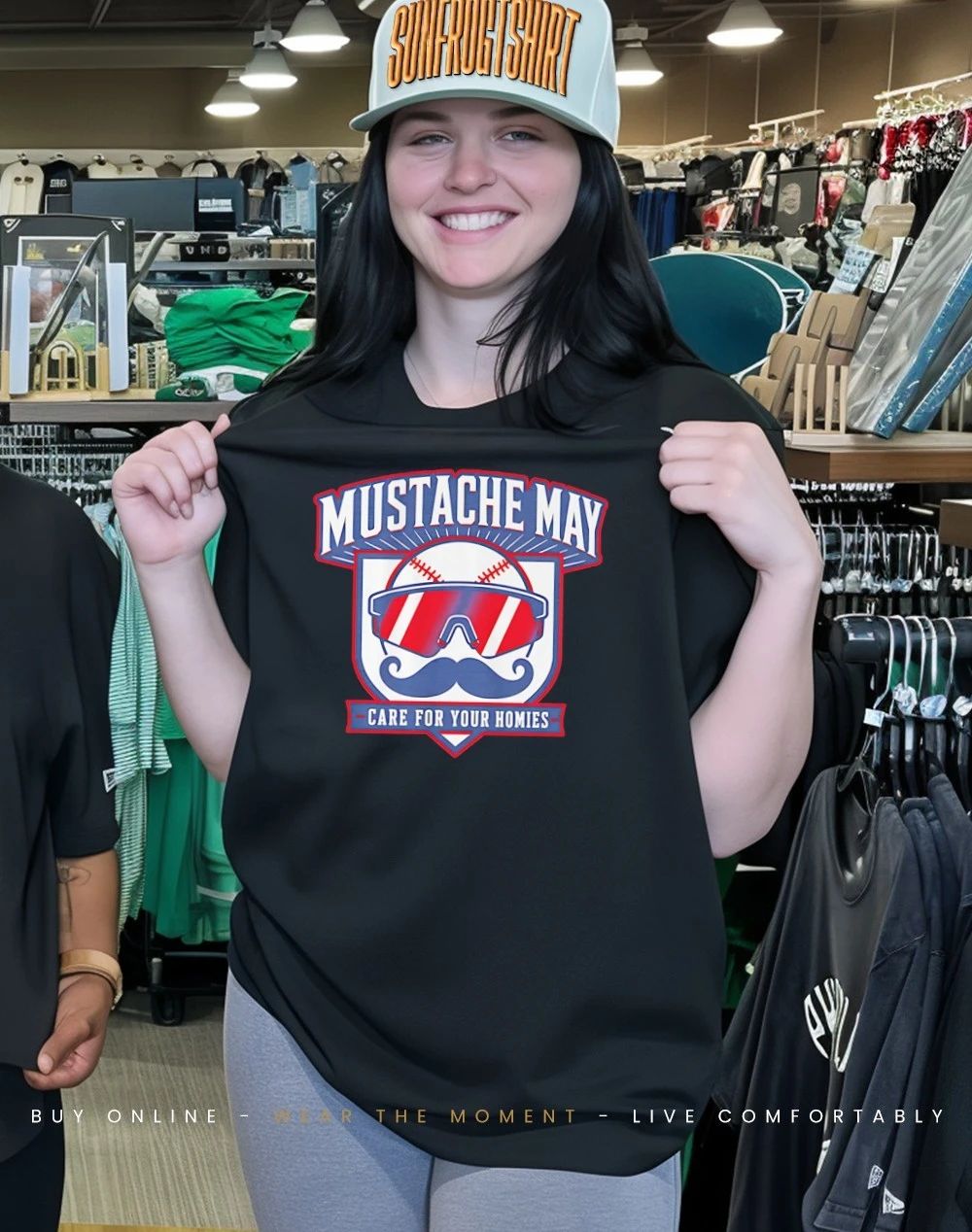 Mike Yastrzemski Atlanta Braves Mustache May 2026 Care for your homies shirt