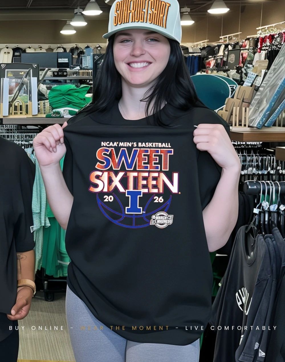 Illinois Men’s Basketball 2026 Sweet Sixteen NCAA March Madness shirt