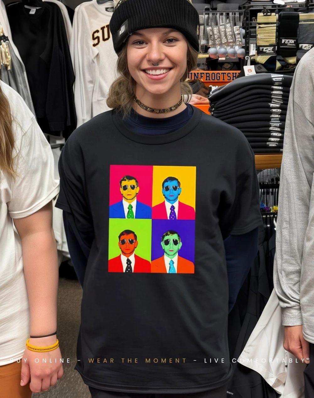 Mike Vining Retro Warhol shirt
