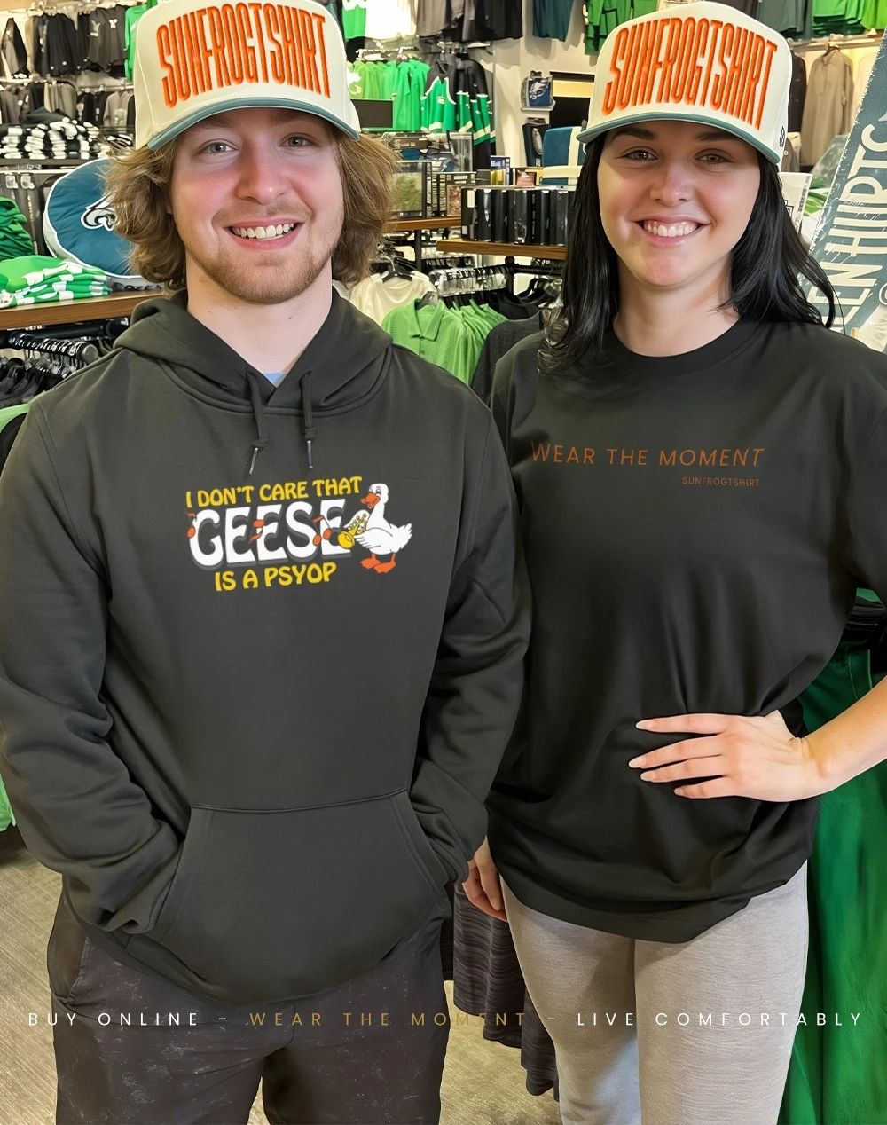 I Don’t Care That Geese Is A Psyop shirt