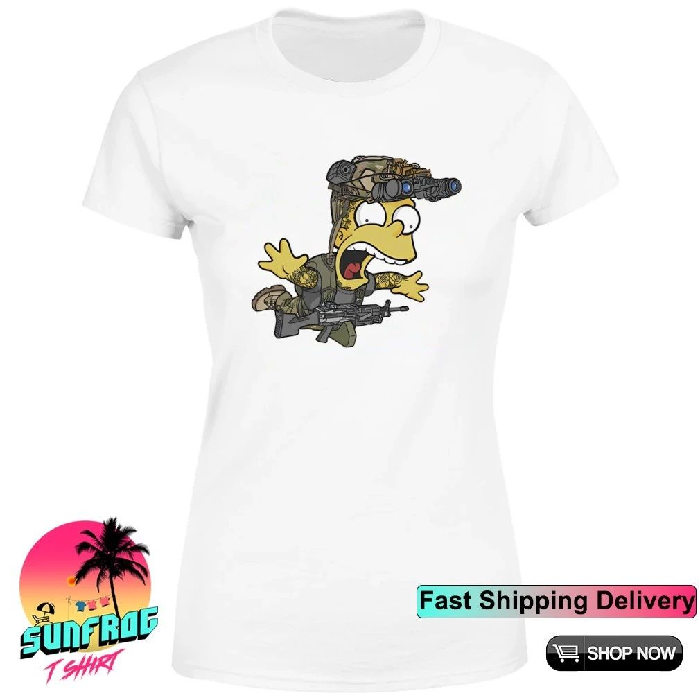 Bart Freefall Bart Simpson tactical shirt