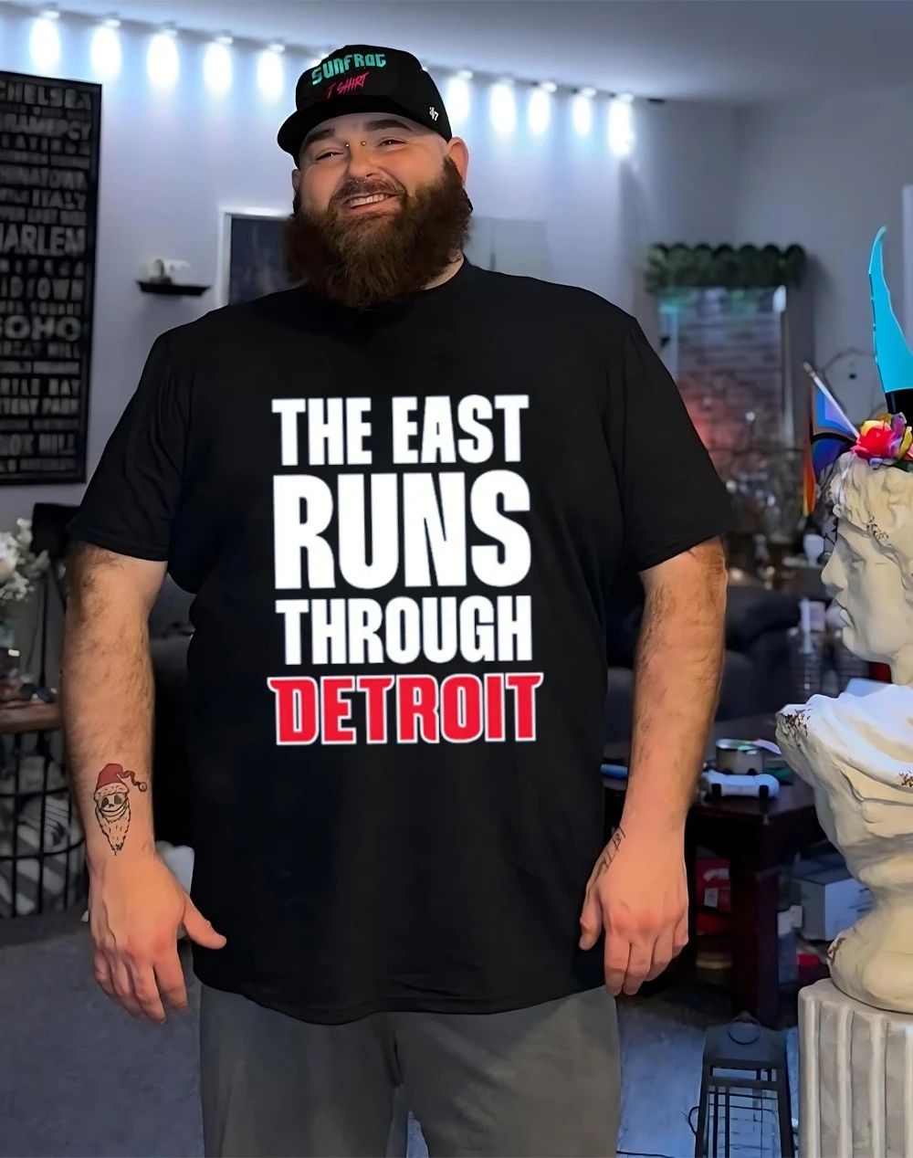 Detroit Pistons The East Runs Through Detroit shirt
