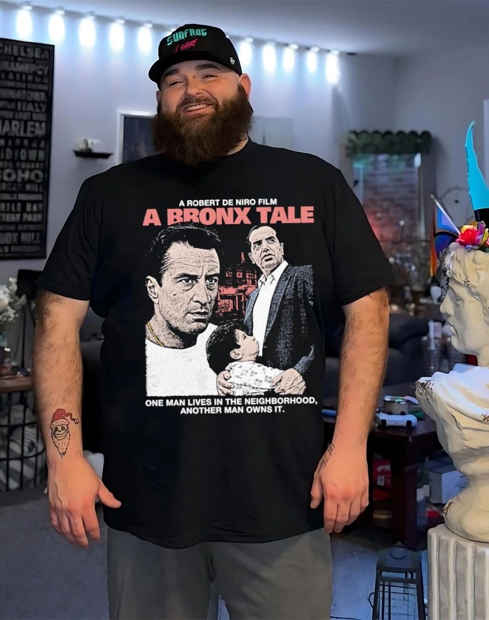 A Bronx Tale one man lives in the neighborhood another man owns it shirt