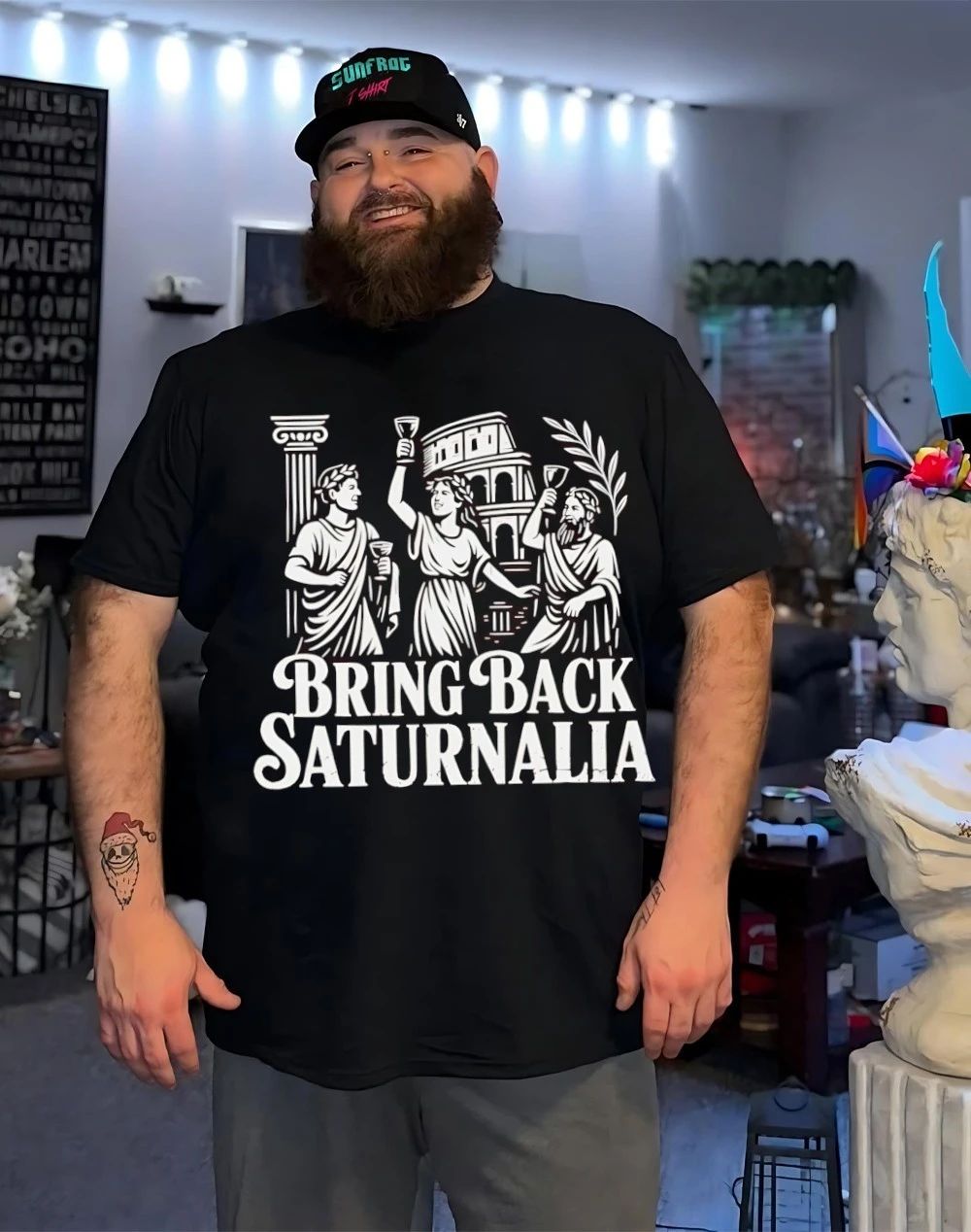 Bring back saturnalia roman Christmas shirt